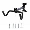 Wall Mount MTB Bicycle Storage Hook Garage Wall Hanger for Helmet Alloy Folding Parking Rack Garage Wall Bicycle Rack Hook for Universal Bike