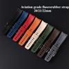Bracelet en Caoutchouc Fluoro 19mm 20mm 21mm 22mm pour Xiaomi huawei Samsung Swatch MoonSwatch Universel FKM Libération Rapide Bracelet de Montre de Plongée pour Seiko
