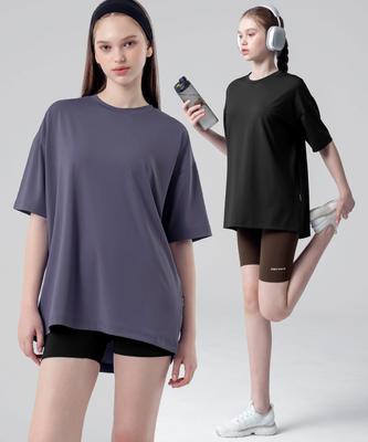 XEXYMIX [2Pack] Ice Feather Oversized T-Shirt Xa5392G