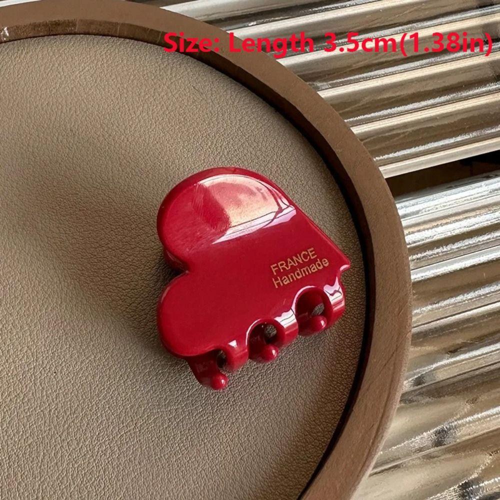 3.5cm Small Hairclaw Acetate Hair Pins Cute Hairclips  Women