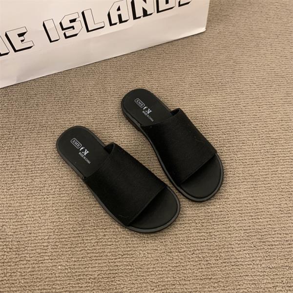 

Модная обувь тапочки женские летние шлепанцы пантофли сланцы женские пляжные резиновые шлепанцы на плоской подошве 2025 сабо гавайские мягкие повседневные для отдыха 35