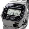 CASIO Casio Standard A168WGG-1A Watch Men's Women's Kids Children Boys Girls Cheap Casio Chipkashi Digital Date Black Overseas Model