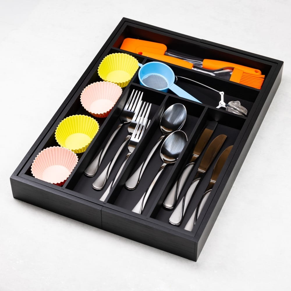 Wkład Organizer Do Szuflady Na Sztućce Rozsuwany KINGHOFF KH-1747