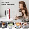 Mini Spumator Electric Portabil pentru Lapte Spumant Spumă Cafea Bătător Ouă Amestecător Cappuccino Blender Alimentar Bucătărie cu Suport Unelte Tel
