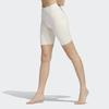 Adidas Solid Color Training Sports Casual Fitness Shorts Women Bottoms White HD4483