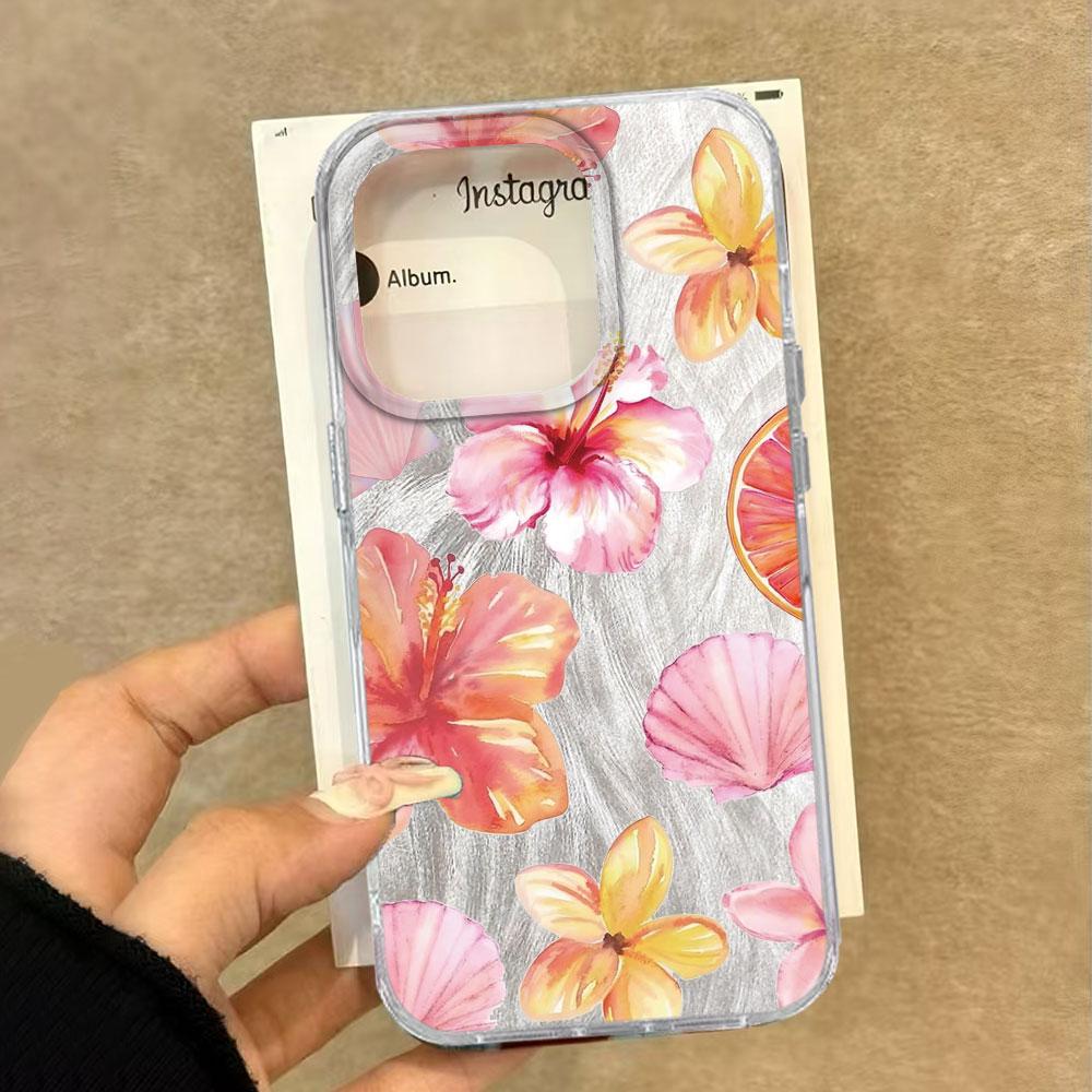 

for Xiaomi Redm 14C 13C 15C A3 12 11 A5 A2 Note 13 15 14 Pro 15 8 Bumper Pink Lily Flower Hard Back Print Phone Cases Love Cover Redmi Note 13 Pro 4G