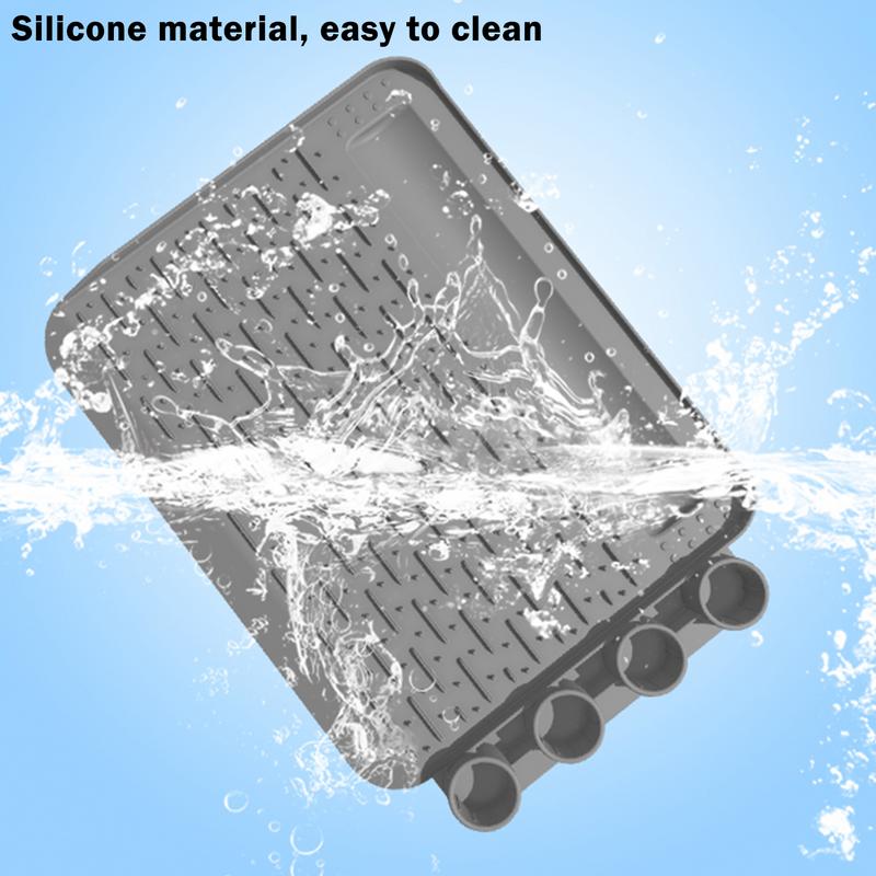 Vacuum Dust Collector Silicone Pad Practical Vacuum Attachment Storage Vacuum Silicone Storage Mat Versatile Vacuum Accessories