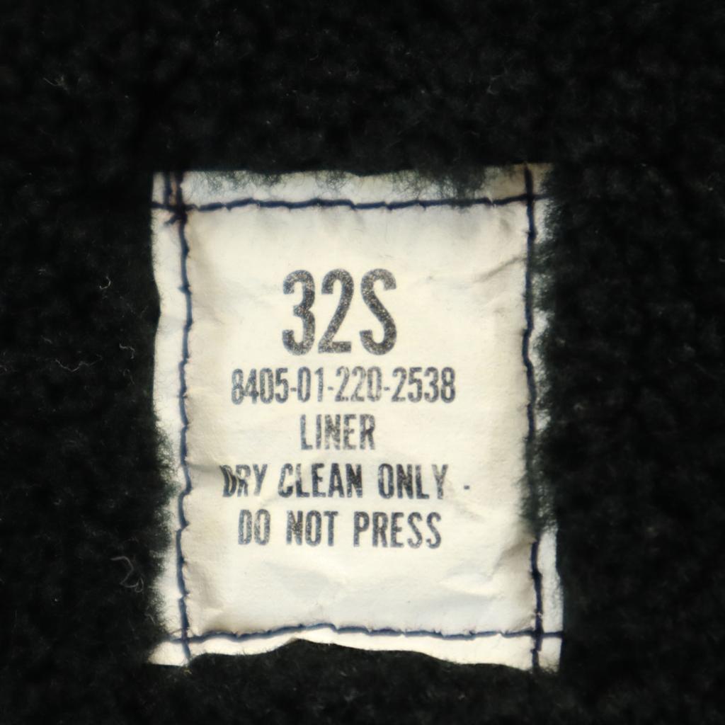 US NAVY 80s Vintage DLA All Weather Coat Military Coat 32 Liner Men's Used