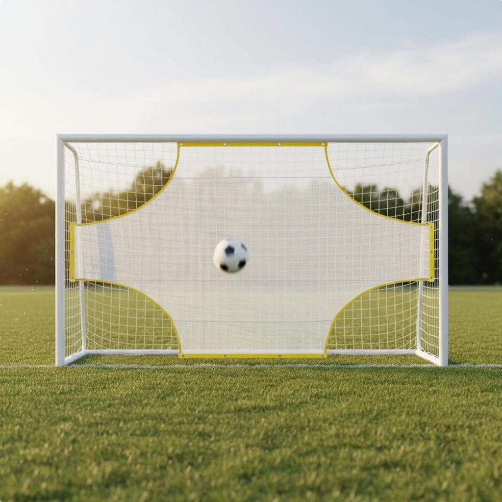 Football Scoring Practice Net Easy to Attach Soccer goals Target