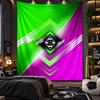 Wall Hanging Tapestry Borussia Mönchengladbach Print Cloth for Living Room Bedroom Home Decor