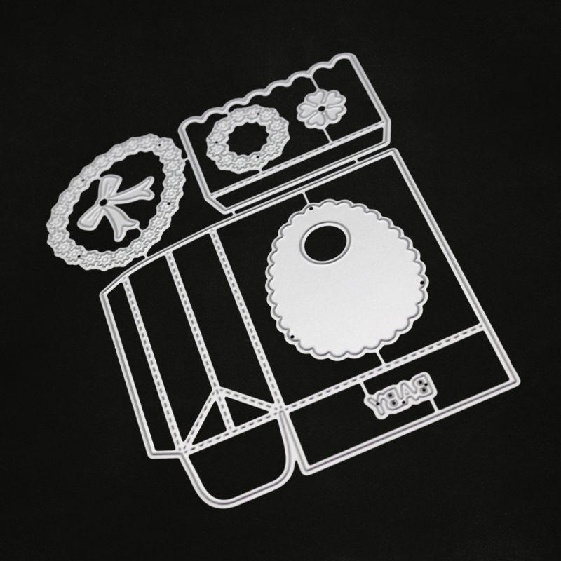 Candy Box Baby Metal Cutting Dies Stencil Scrapbooking DIY Album Stamp Paper Card Embossing Decor top sale