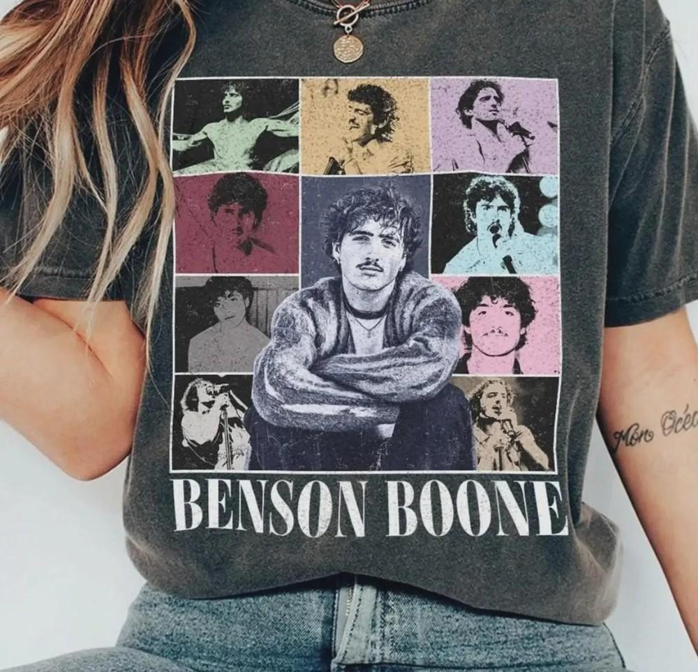 

Vintage Benson Boone 2025 Merch T-Shirt Full Sizes S-5XL Unisex T-Shirt S
