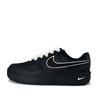Gamma Force Mist Black Fleece Trend Synthetic Leather Abrasion Resistant Low Top Skateboard Shoes Unisex Black HQ1674-001(team1544-)