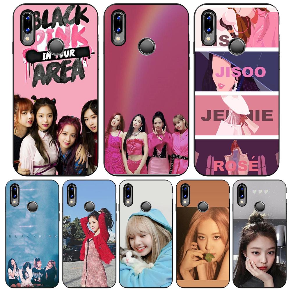 Custodia Per Xiaomi Redmi Note 7 – 2 Pezzi Con Motivo Kpop Rose Lisa Jenny Jisoo, TPU Antiurto