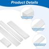 1-5pcs 6061 Aluminum Flat Bar Stock 500mm, High Strength Rectangular Bar for Metalworking, Industrial & Craft Use