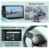Hodozzy 1Din Car Stereo Wireless Carplay/Android Auto Support Wireless, 7 Inch Touch Screen 1Din