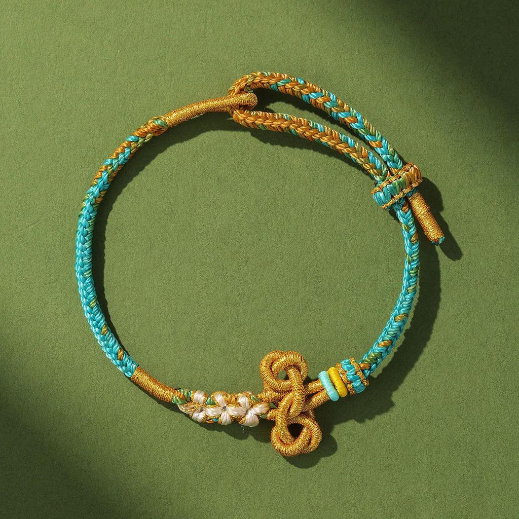 Wenchang Knot Bracelet: Handmade Luck Bracelet for Students - Pass Every Exam
