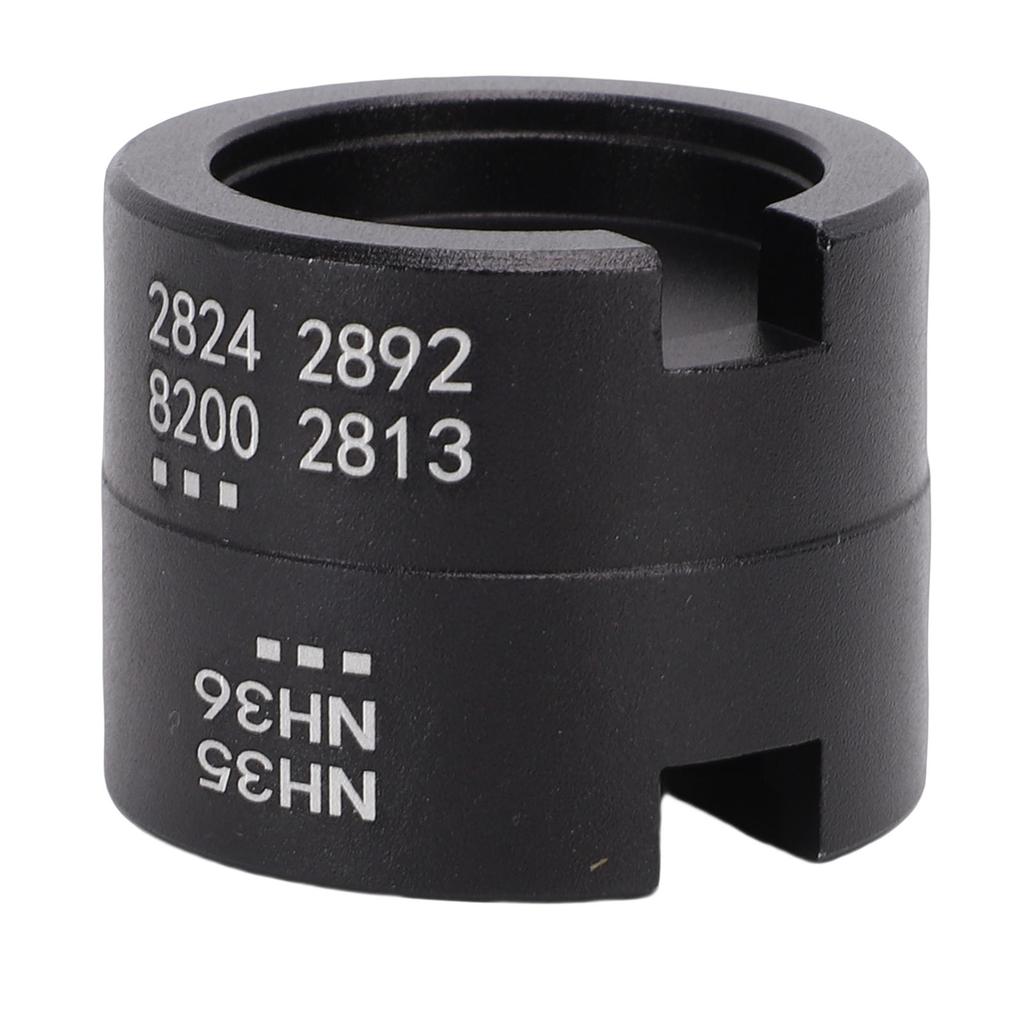Watch Movement Holder Fit for 2824 2892 8200 2813 35 36 Movement Aluminum Alloy Watch Repair Assembly Tool Black