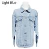 women jeans jacket basic denim jacket date look Korea fashion
