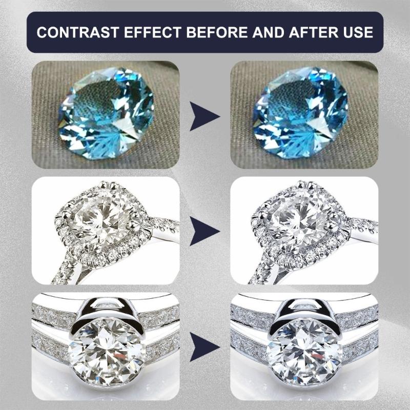 100ml Jewelry Cleaner Gold Watch Diamond Rings Polishing Cleaning Spray Polishing Cleaning Tool Jewelry Clean Liquid