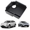 LHD Car Console Storage Organizer Tray Armrest Box for Kia Niro EV 2019-2021 Black Plastic Interior Accessories Storage Boxes