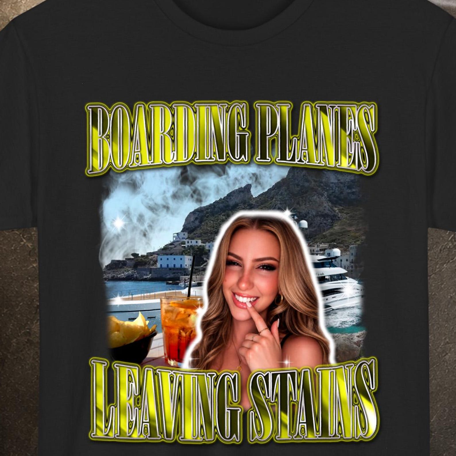 Boarding Planes Leaving Stains Tee, Funny Airport Shirt, Inappropriate T Shirt, Erasmus Gift S
