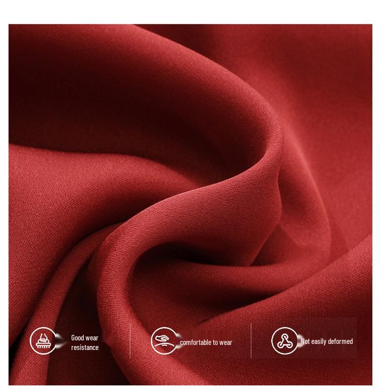 2026 New Elegant Mulberry Silk Mid-Length Dress - Round Neck & Casual Fit
