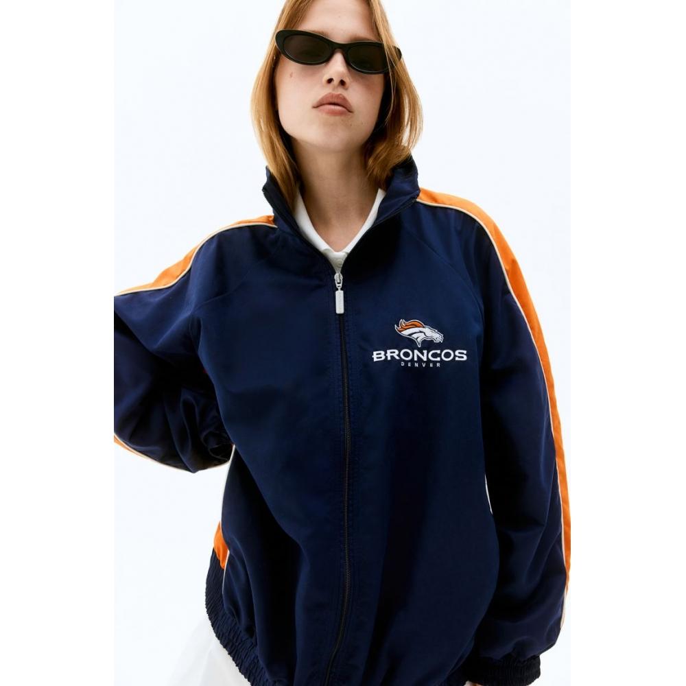 

Спортивная куртка HM Oversize темно-синего цвета NFL