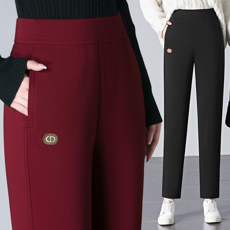 Women's Elastic High Waist Harem Pants - Versatile, Slimming, and Stretchy for Spring 2025