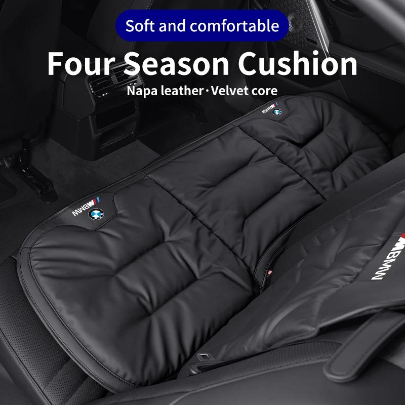 BACM8 New 2025 Car Seat Cushion Cover Backrest Protective Pad For BMW Performance X1 X3 X5 E39 E46 E90 F20 E60 F30 E36 F10 E87 E70 E91