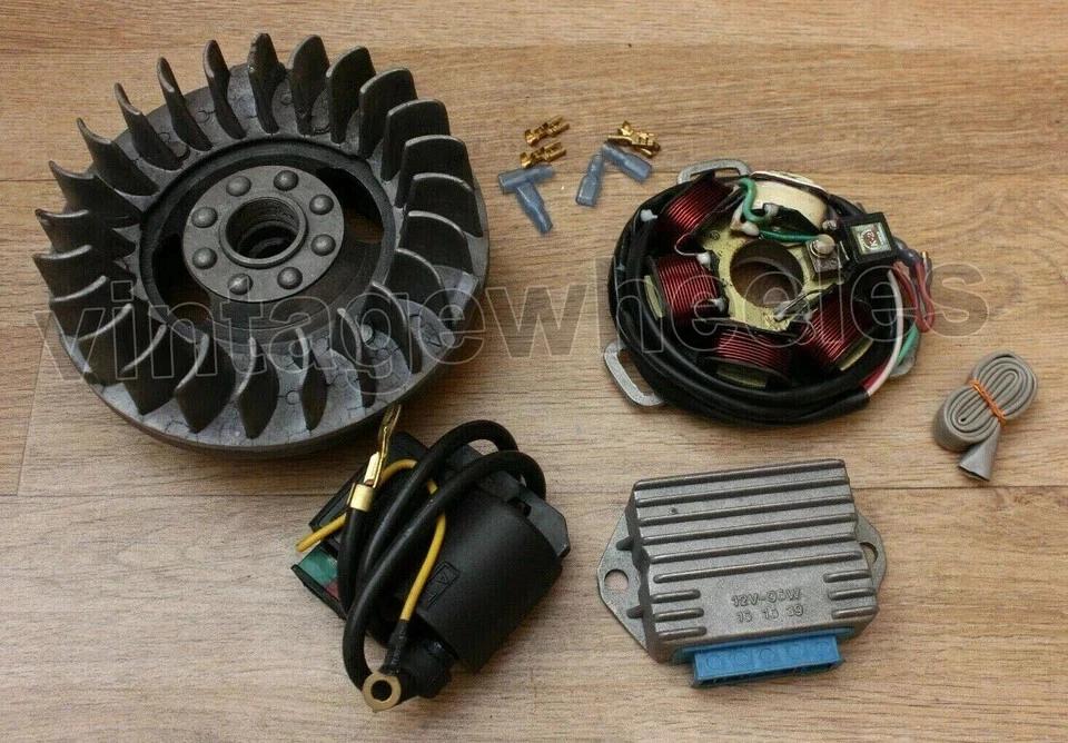 

Lambretta LI SX TV Standard Weight SIL Kit -12V Electronic Ignition Kit Stator