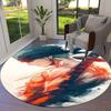 Roronoa Zoro Round Area Rug Carpet Rug For Living Room Bedroom Sofa Playroom Decor Nonslip Floor Mat