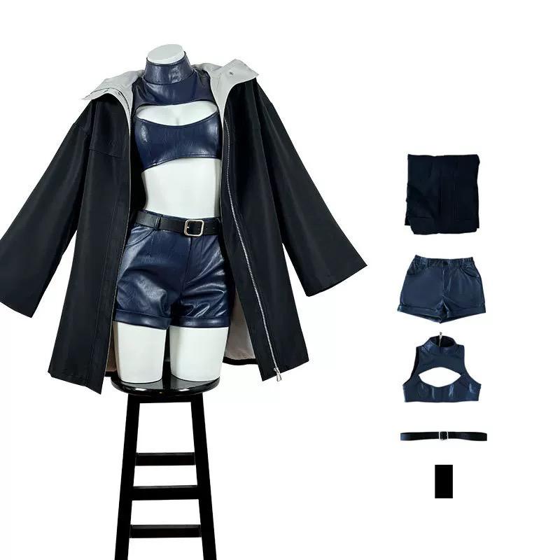 

Anime Game Character Cosplay Costume, Women’s Party Activity Outfit XXXL чорний