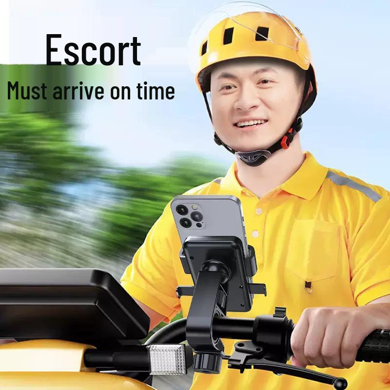 Electric Vehicle & Bike Shockproof Phone Holder Mount for Navigation