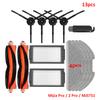 Main / Side Brush Hepa Filter Mop Cloths Main Brush Cover For XiaoMi Mijia Robot Vacuum-Mop Pro / 2 Pro / MJSTS1 Spare Parts