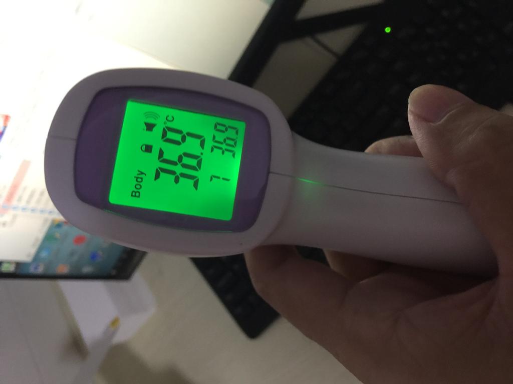 Electronic Digital Thermometer Non-contact Temperature Measurement Device