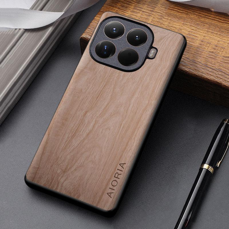 For Xiaomi 15T Pro 15 Ultra Case Capa Coque Stylish Durable Wooden Prattern Pu Leather Cover for Xiaomi 15t Case Funda
