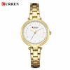 CURREN 9054: Women's Ultra-Thin Waterproof Quartz Watch with Small Round Dial