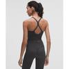 Lululemon Get Low CrossBaCk Training Tank Top  Light Support  B C Cup BlaCk Graphite Grey