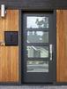 Hans Letterbox with Newspaper Holder Black