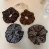 Korean Heart-Shaped Slim Waist Floral Double Layer Hair Tie - Elegant & Versatile Hair Accessory