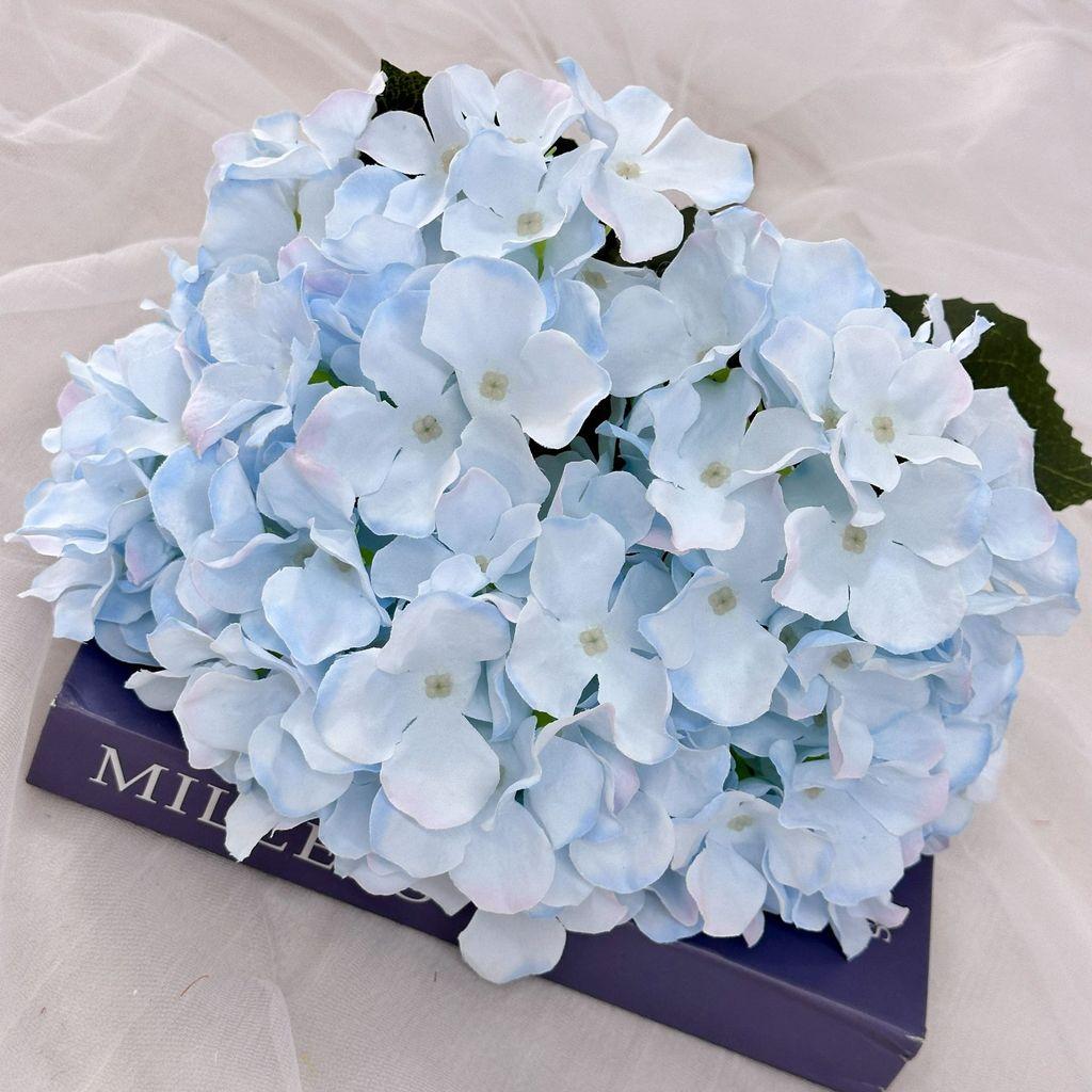 English Romantic Wedding Hydrangea Wall Decor With Silk Flowers For Venue And Home Ambience