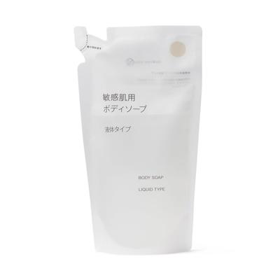 Body Soap for Sensitive Liquid Type 84935787 Skin, (Refill), 340mL,