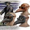 Factory steam punk bird beak mask plague doctor bird beak long bird beak latex masquerade halloween