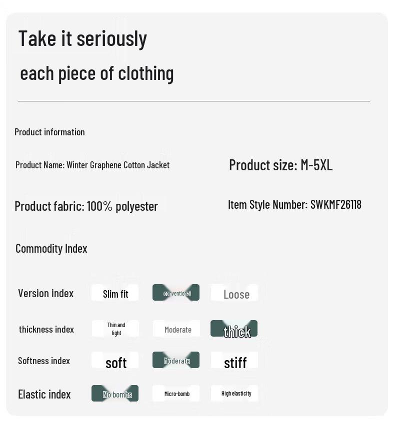 JEANSWEST Men's Hooded Winter Padded Jacket