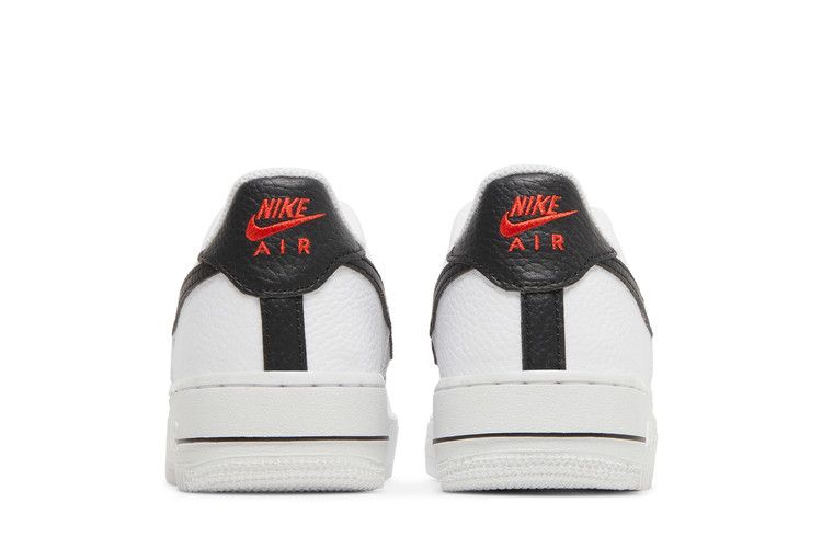 Kids' Sneakers Nike Air Force 1 Low Mesh Pocket White Black (GS) White/Black