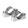 5/10Pcs 16mm-50mm Adjustable Pipe Clamp Aluminum Alloy / 304 Stainless Steel Hardware Fastener Hardware Fastener Fixed Clip