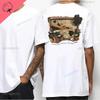 Hawaiian Style Mens Casual Tshirt Island Hanging Pine Shaka Surfboard Mens and Womens White Cotton Tee Retro Beach Surf Tops