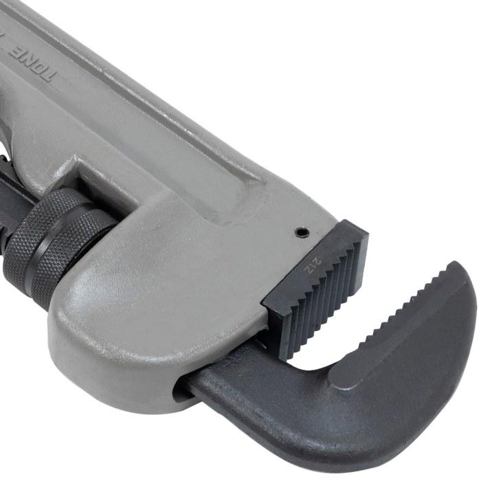 [Tone] Aluminum Pipe Wrench ALPW-900 (125A, 774mm, 140mm Jaw Capacity)