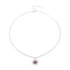 *Fashion Sun Shape Pendant Necklace Inlaid Crystal Rhinestone Ear Drop Bracelet Ring For Women Daily Party Wedding Wear Jewelry